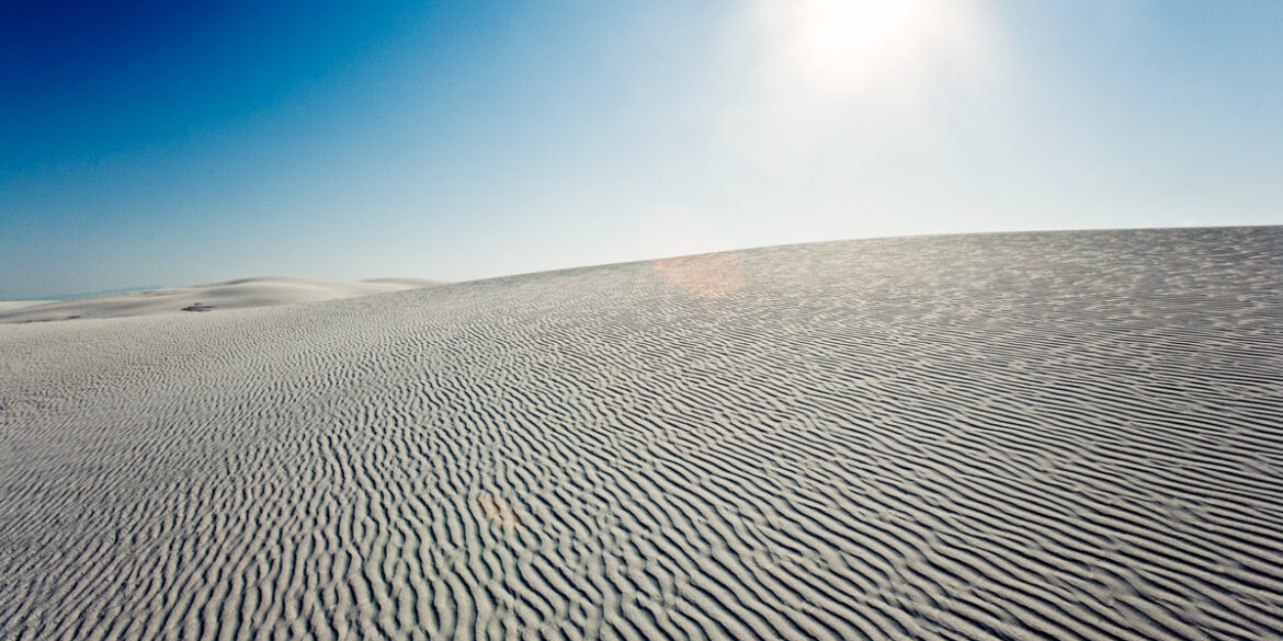 How Histograms Work: White Sands New Mexico Exposure