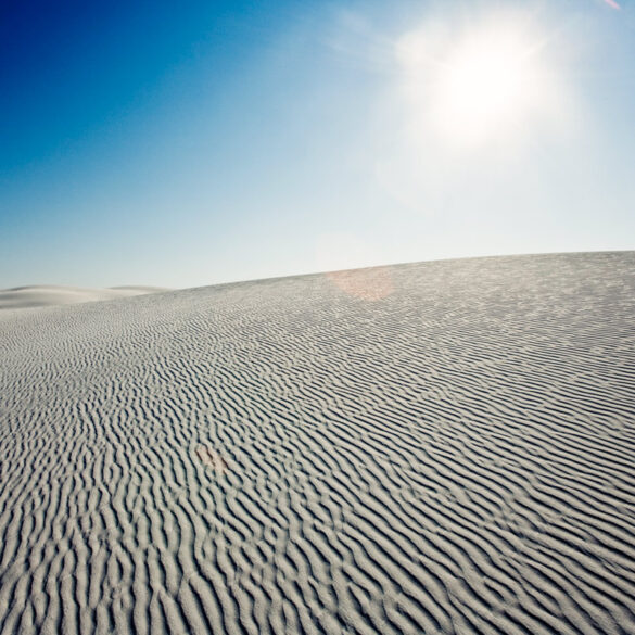 How Histograms Work: White Sands New Mexico Exposure